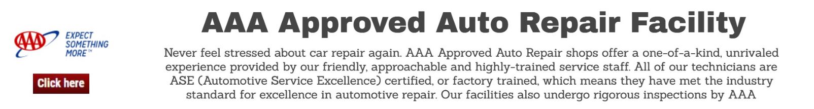 AAA Approved Auto Repair